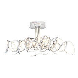 Özcan Limaks Armatür Krom Metal Gövde-Akrilik137w Led-5641-3.02 - Özcan Aydınlatma