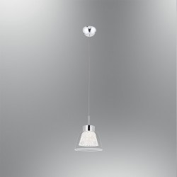 Özcan Tekli Vella SarkıtMetal Gövde-Cam 1x 3w Smd Led-6112-1a - Özcan Aydınlatma