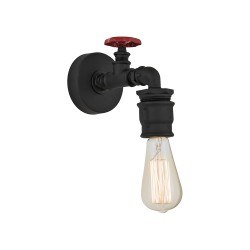 Özcan Vana Aplik-Ampulsüz-Kahve Metal 1x 40w E27-6579.04 - Özcan Aydınlatma