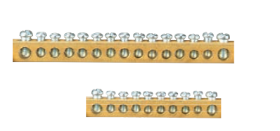 Panel Earthing Terminal Block 80 Amperes - 10x15 Mm - 1