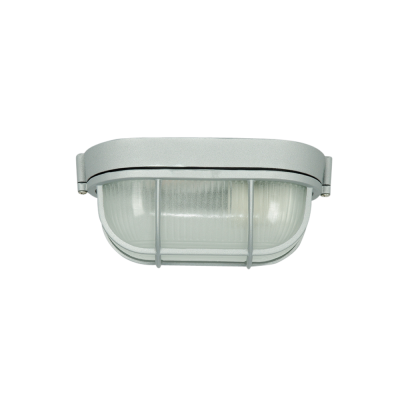 Pelsan Oval Cage Luminaire Lamp Gray - 1