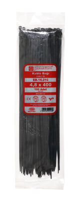 Plastic Black Cable Tie 4.8mmx400 - 1