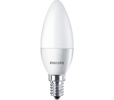 Philips 4W Led Candle B35 E14 Led Bulb with Lamp holder - 1