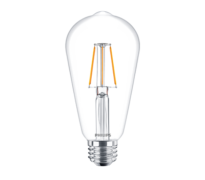 Philips 4W LedBulb ST64 E27 Duylu Led Ampul - 1