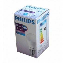 Philips 9w Led Bulb White Color- E27 (Standard) Base - 2