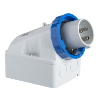 PratiKa endüstriyel fiş - 16 A - 2P + E - 200...250 V AC - IP67 