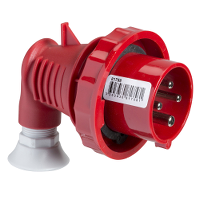 PratiKa serbest fiş - açılı - 16 A - 3P + N + E - 380...415 V AC - IP67 