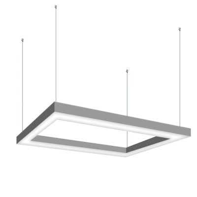 Pelsan Quad Sıva Üstü 100w 90x90 Led Armatür Lamba-5615 9391 - 1