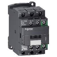TeSys D contactor 3P 9A AC-3 up to 440V coil 24-60V AC/DC - Schneider Electric
