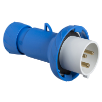  Schneider 3x16A Monophasic 2p-T Ip67 Screwed Straight Socket - Schneider Electric