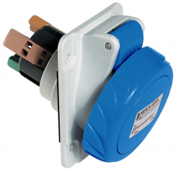 Schneider 3x32a, Monofaze, 2p+T, Ip67, Hızlı, Eğik Makine Prizi Pky32f723 - Schneider Electric