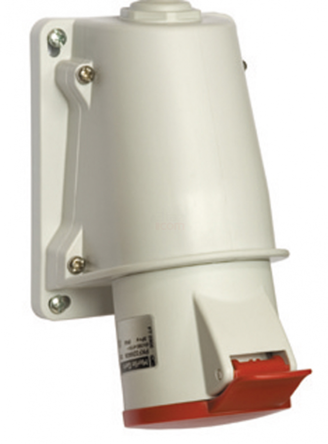 Schneider 4x16a, Trifaze, 3p+T, Ip44, Vidalı Bağlantı, Duvar Prizi Pkf16w434