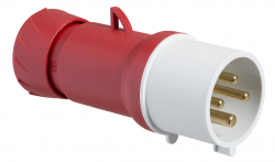 Schneider 4x16a, Trifaze, 3p+T, Ip44, Vidalı Bağlantı, Düz Fiş Pke16m434 - Schneider Electric