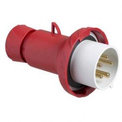  Schneider 5x16A Triphasic 3p-N-T Ip67 Screwed Straight Socket - Schneider Electric