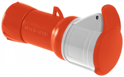  Schneider 5x16A Triphasic 3p-N-T Ip44 Screwed Wander Socket - Schneider Electric