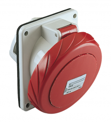  Schneider 5x32A Triphasic 3p-N-T Ip44 Screwed Angled Machine Socket - Schneider Electric