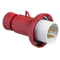  Schneider 5x32A Triphasic 3p-N-T Ip67 Screwed Straight Socket - Schneider Electric
