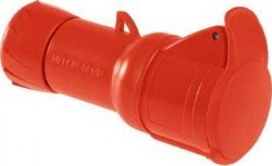 Schneider 5x16a, Trifaze, 3p+N+T, Ip44, Hızlı, Uzatma Prizi Pky16m435 - Schneider Electric