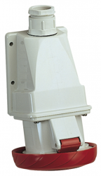 Schneider 5x16a Triphasic 3p-N-T Ip67 Screwed Wall Socket - Schneider Electric