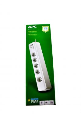 Schneider APC Current Protected with 5 Group Socket - 1