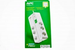 Schneider APC Current Protected with 6 Group Socket with USB - 2