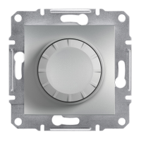 Schneider Asfora Aluminium without Frame Dimmer 600 RI 2-way 