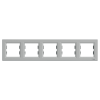 Schneider Asfora Alüminyum 5-li Yatay Çerçeve-Eph5800561 - Schneider Electric