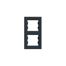 Schneider Asfora Antrasit 2-li Dikey Çerçeve-Eph5810271 - Schneider Electric