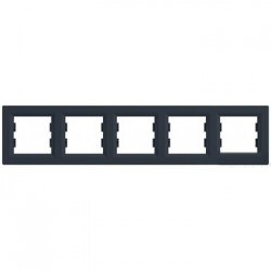 Schneider Asfora Antrasit 5-li Yatay Çerçeve-Eph5800571 - Schneider Electric