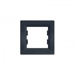 Schneider Asfora Antrasit Tekli Yatay Çerçeve-Eph5800171 - Schneider Electric