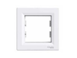Schneider-Asfora Beyaz Tekli Çerçeve-EPH58001211 - Schneider Electric
