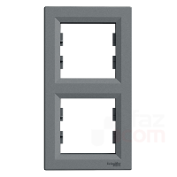 Schneider Asfora Çelik 2-li Dikey Çerçeve-Eph5810362 - 1