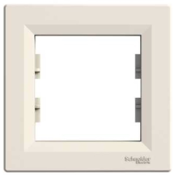 Schneider-Asfora Krem Tekli Çerçeve-EPH5800123 - Schneider Electric