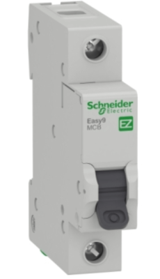 Schneider-Easy9 1 Kutuplu 10A B Tipi 4.5kA 230v W Otomat Sigorta - 1