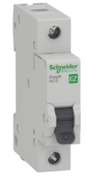 Schneider-Easy9 1 Kutuplu 20A C Tipi 4.5kA 230v W Otomat Sigorta - Schneider Electric