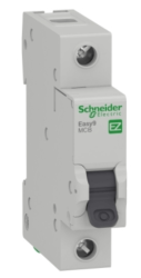 Schneider-Easy9 1 Kutuplu 63A C Tipi 4.5kA 230v W Otomat Sigorta - Schneider Electric