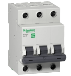 Schneider-Easy9 3 Kutuplu 16A C Tipi 4.5kA 230v W Otomat Sigorta - Schneider Electric