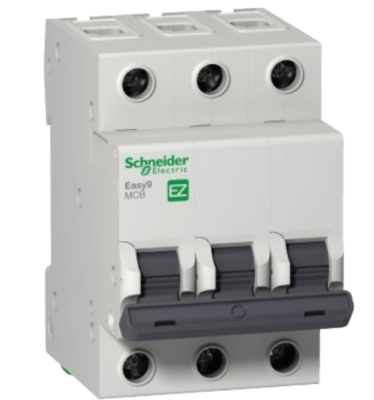 Schneider-Easy9 3 Kutuplu 3x25A C Tipi 4.5kA 230v W Otomat Sigorta - 1
