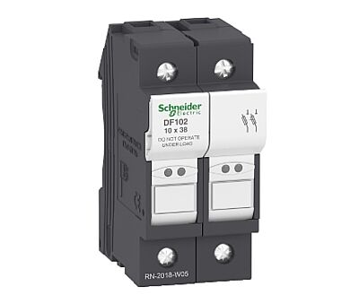 Schneider Electric DF102 TeSys 2P 32A 10x38 mm Sigorta Yuvası - 1