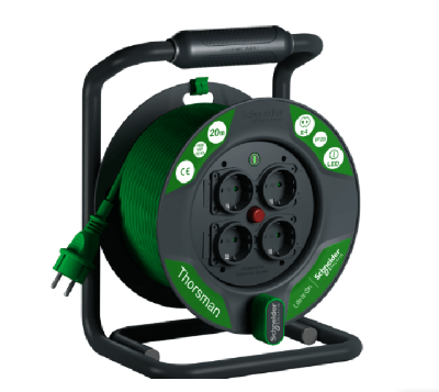 Schneider Electric Thorsman Cable Reel 4 by 20m - RGB control - 1
