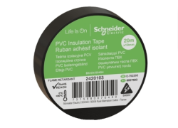 Schneider PVC İzolasyon Bandı 20mt*19mm Siyah - 3