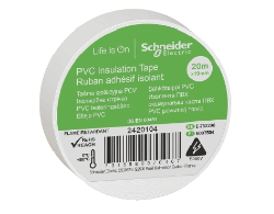 Schneider PVC İzolasyon Bandı 20mt*19mm Beyaz - Schneider Electric