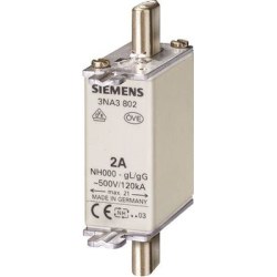 Siemens Sentron 125A NH Knife Type Fuse Battery Cap - 1