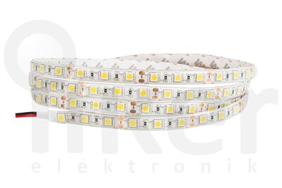 SICAK BEYAZ 3000K ÜÇ ÇİP 60 LED DIŞ MEKAN ŞERİT LED - 1