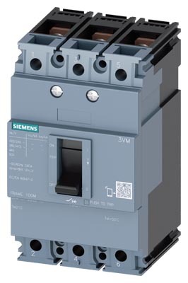 SIEMENS - 160A 3 Kutuplu Sabit Termik Güç Şalteri - 3VM1116-3ED32-0AA0 - 1