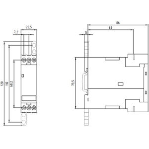 SIEMENS - 1CO 3UG4 Faz Sırası İzleme Rölesi - 3UG4511-1AP20 - 2