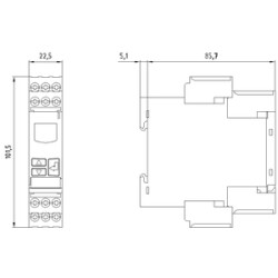 SIEMENS - 2CO 3UG4 Faz İzleme Rölesi - 3UG4616-1CR20 - 2