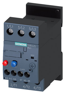 SIEMENS - 30-36A Raya Montajlı Vida Bağlantılı Termik Röle- 3RU2126-4PB1 - 1
