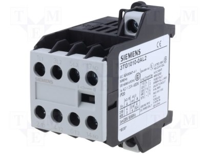 Siemens-4 kW 230-400 VAC Mini Kontaktör 4NO-3TG1010-0AL2 - 1