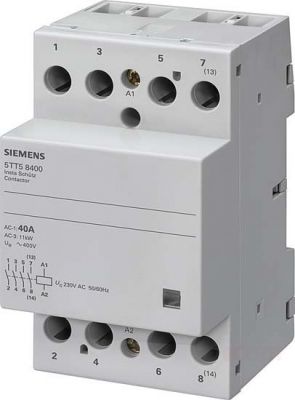 Siemens-40A 230 VAC İnsta Kontaktörü 2NO-2NC-5TT5842-0 - 1